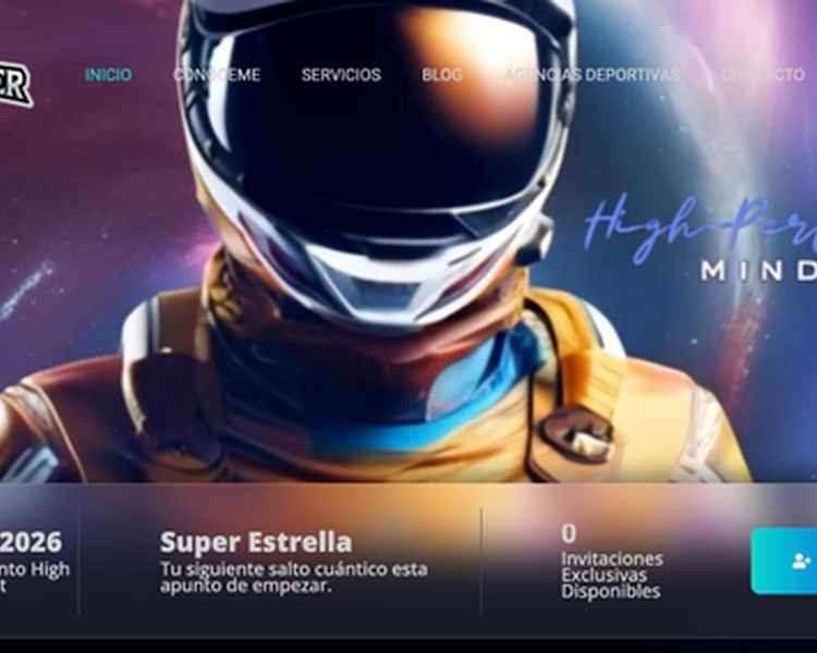 Sitio web de MetalHealer desarrollado por 3GENIOS